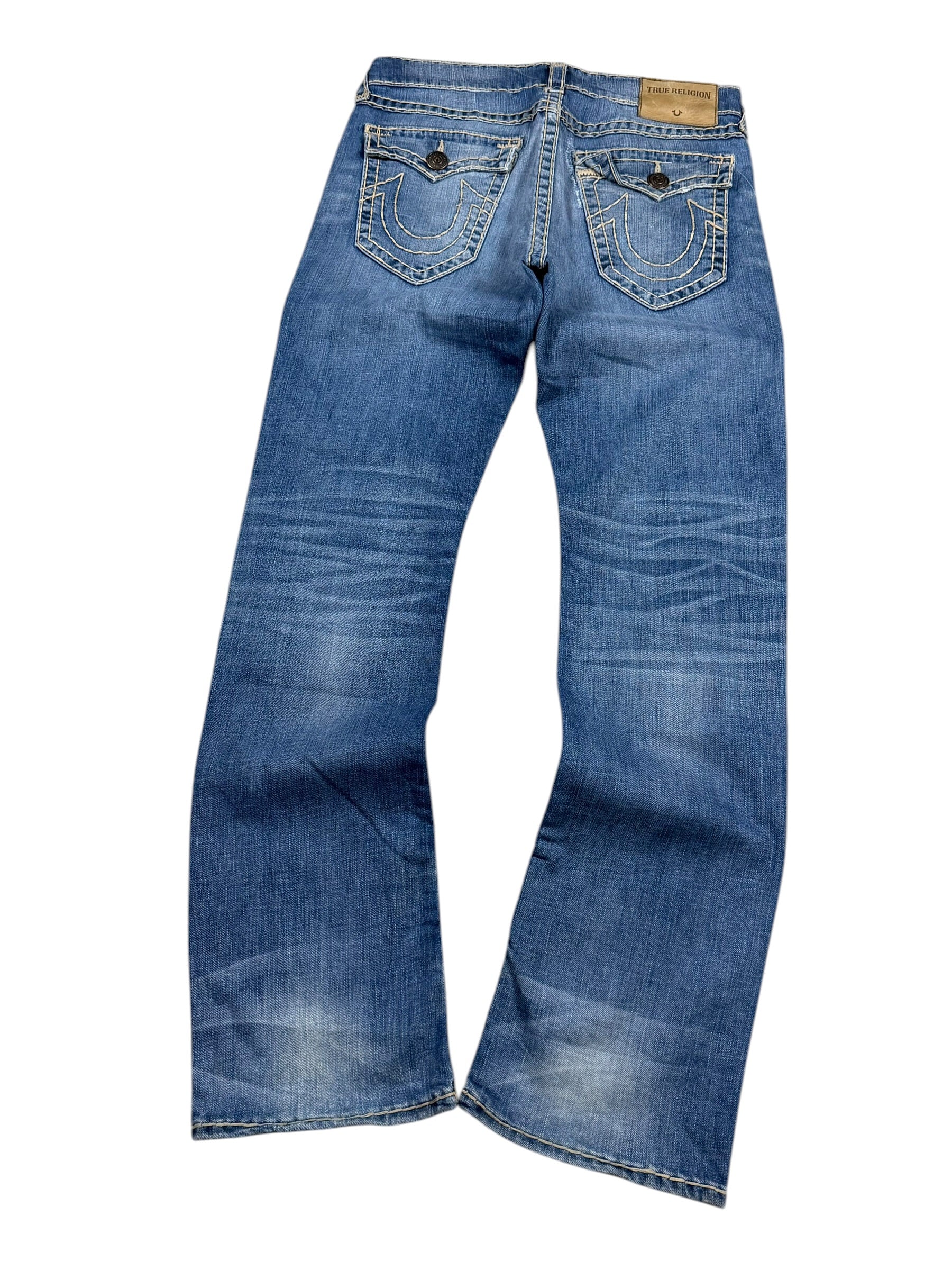 True Religion washed Straight Jeans (L)