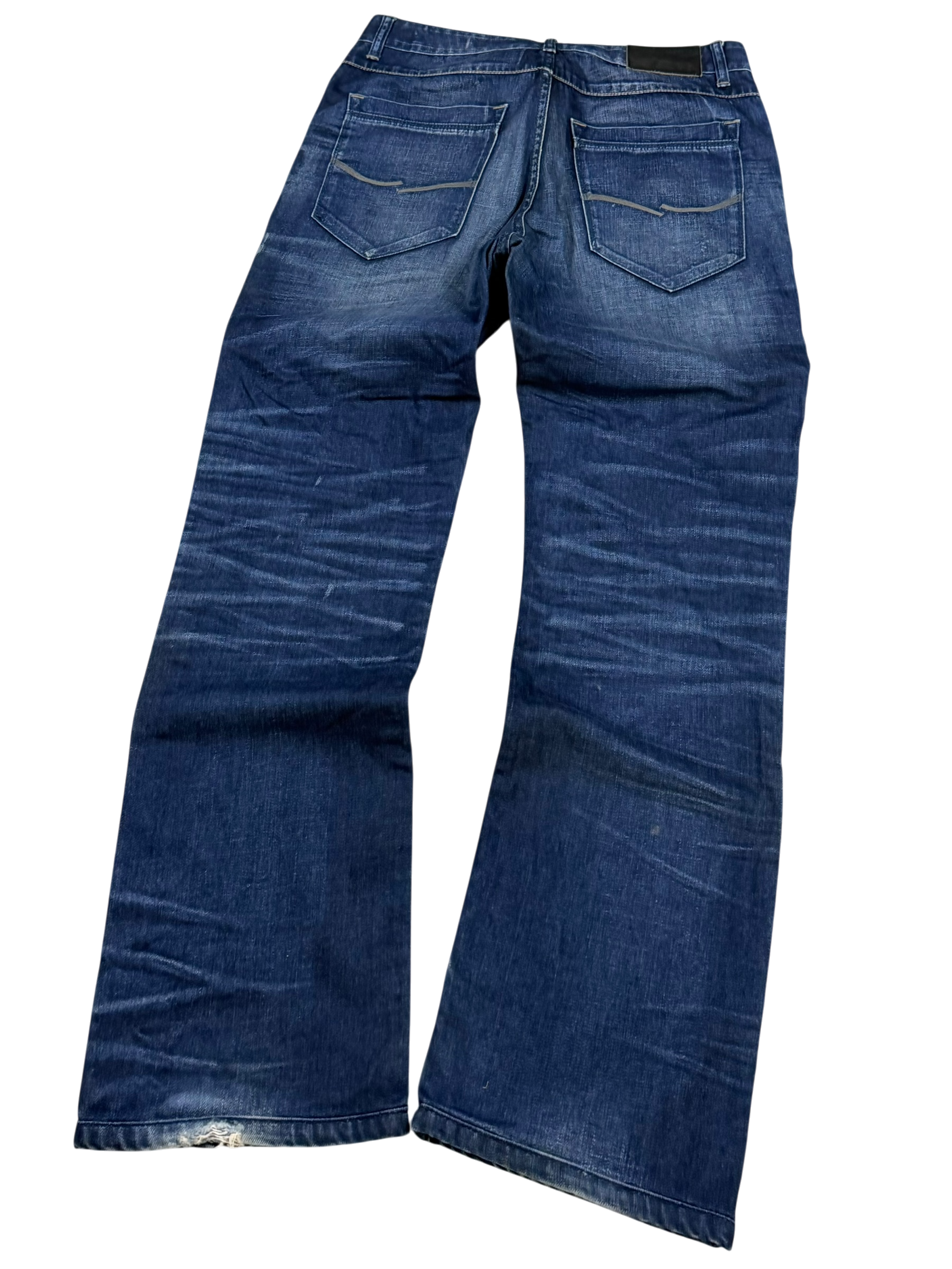 Washed Straightfit Jeans (XS)