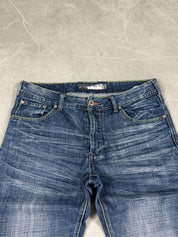 Vintage Washed Bootcut Jeans (M)