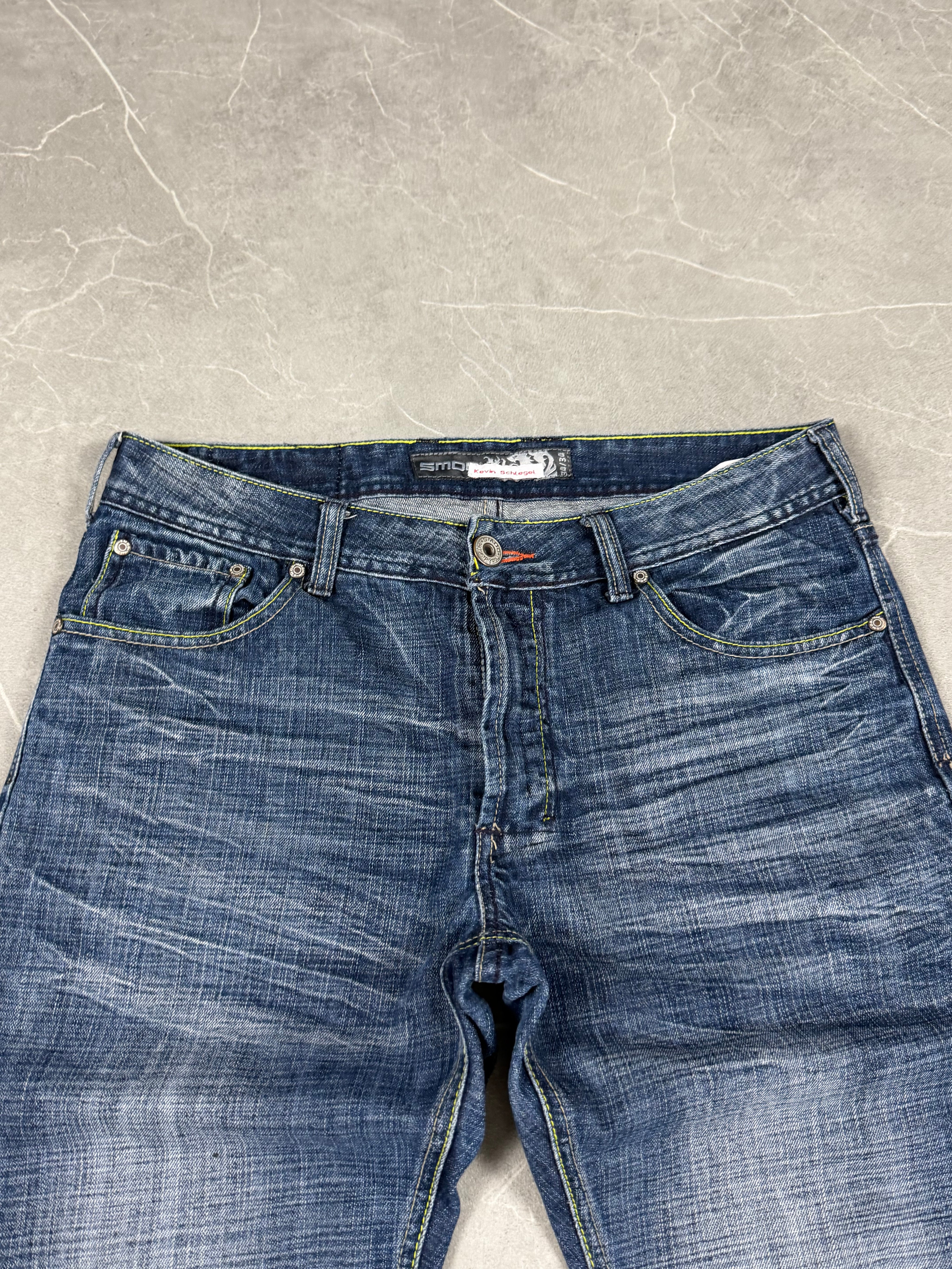 Vintage Washed Bootcut Jeans (M)