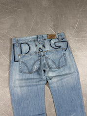 Dolce Gabbana Big Logo Jeans (S)