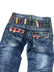 Ultra washed doublewaist Straightfit Jeans (M)