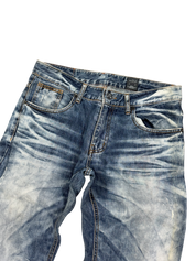 Ultra Washed Straight-Fit Jeans (XS-S)