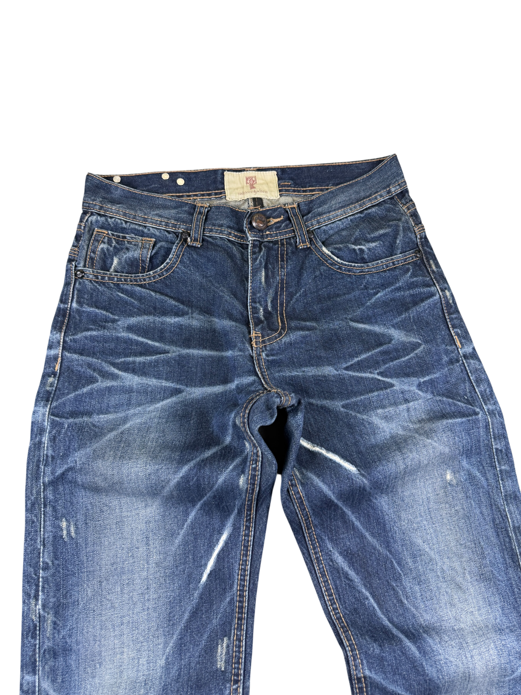 Ultra washed Straight Jeans (XS)