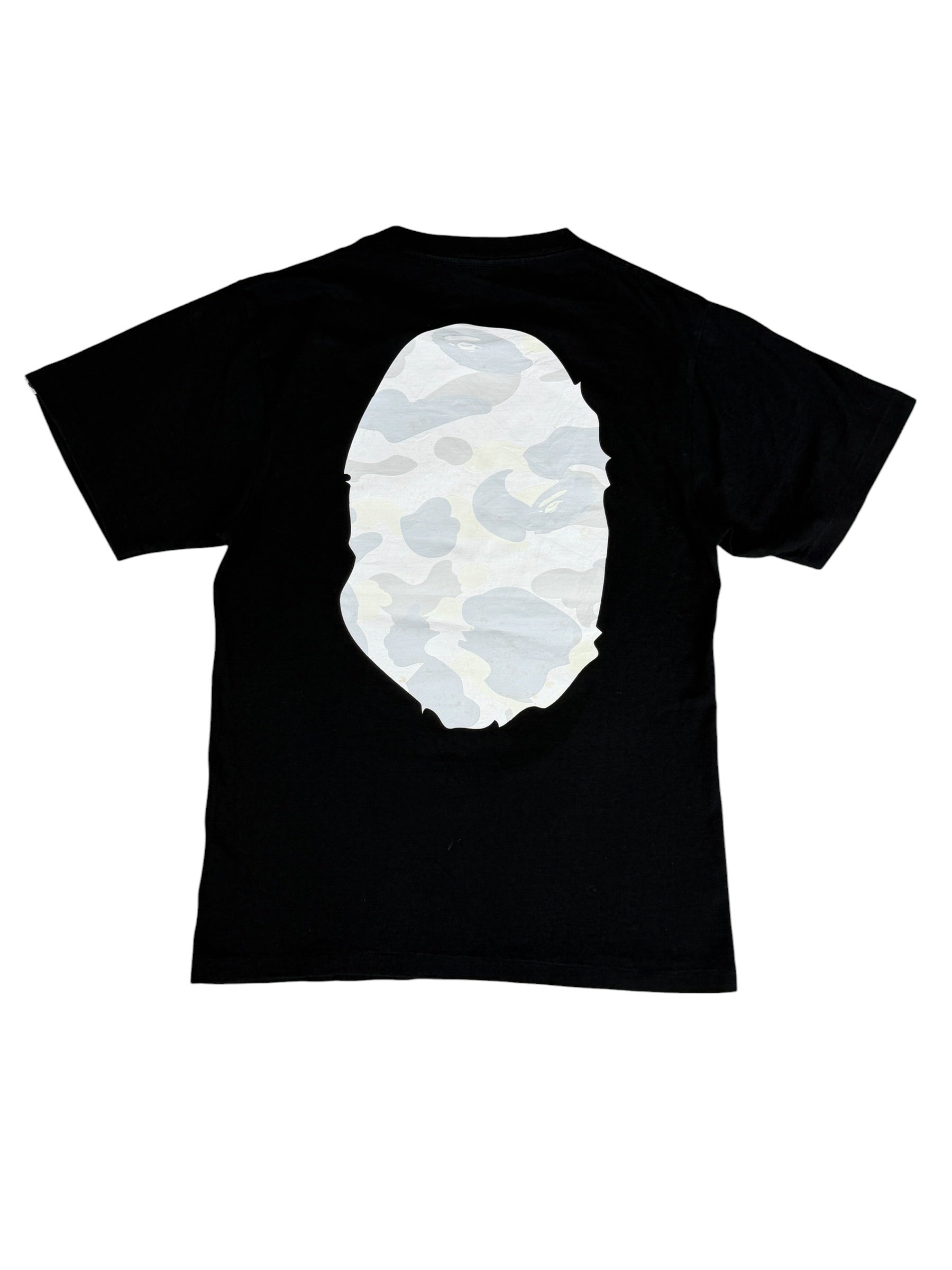 Bape camo Big ape head „Glow in the dark“ Tshirt (S)