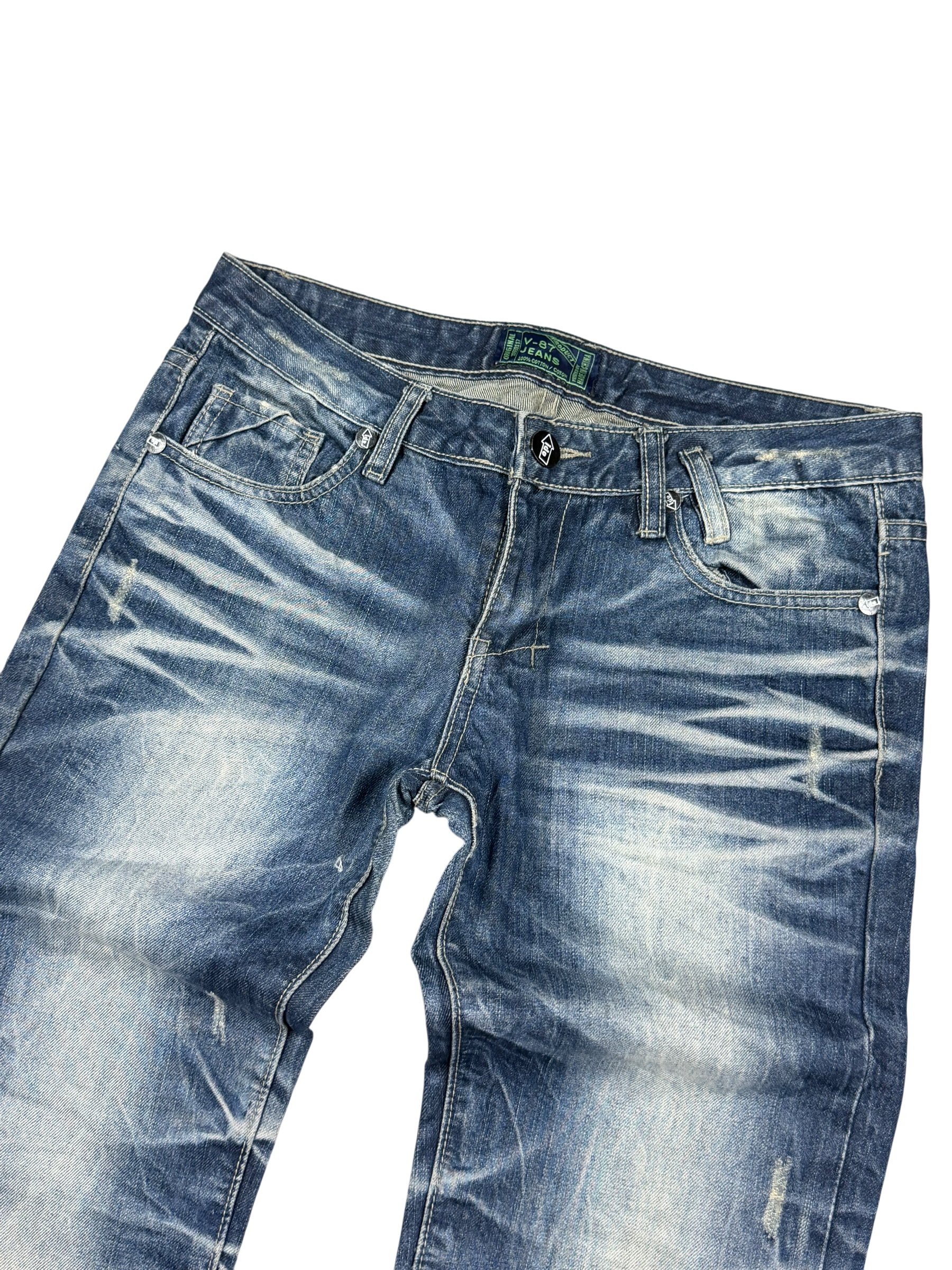 Ultra washed Straightfit Jeans (XS)