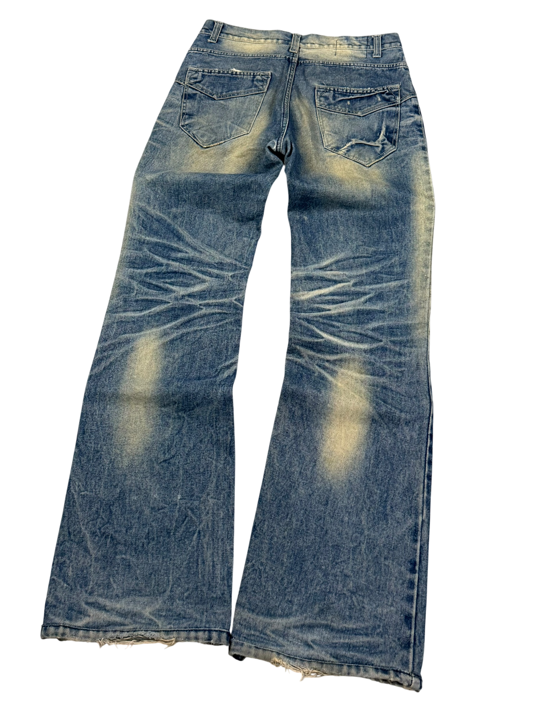 Sand washed Bootcut Jeans (S-M)