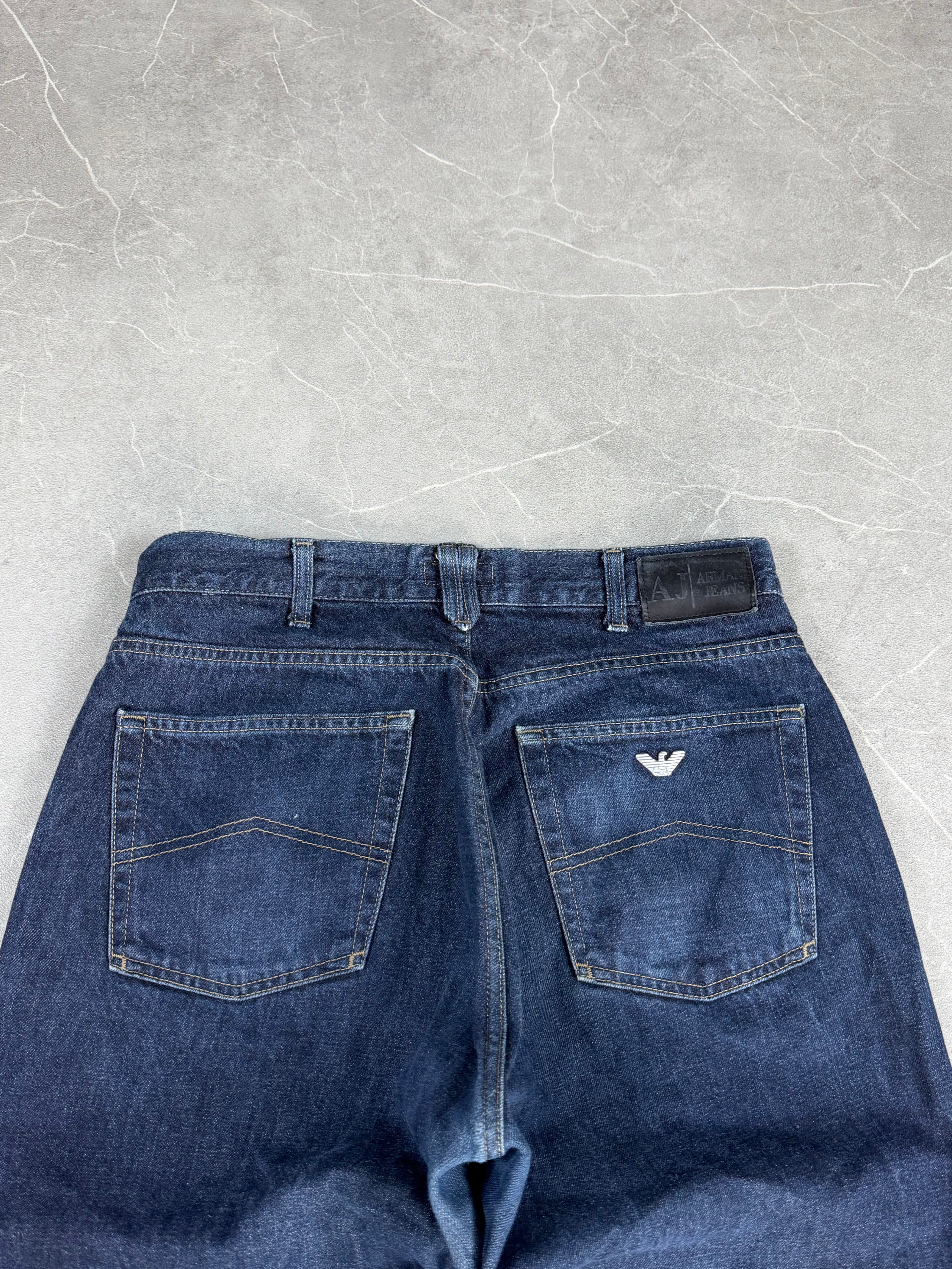 Armani Raw Baggy Denim  (XS-S)
