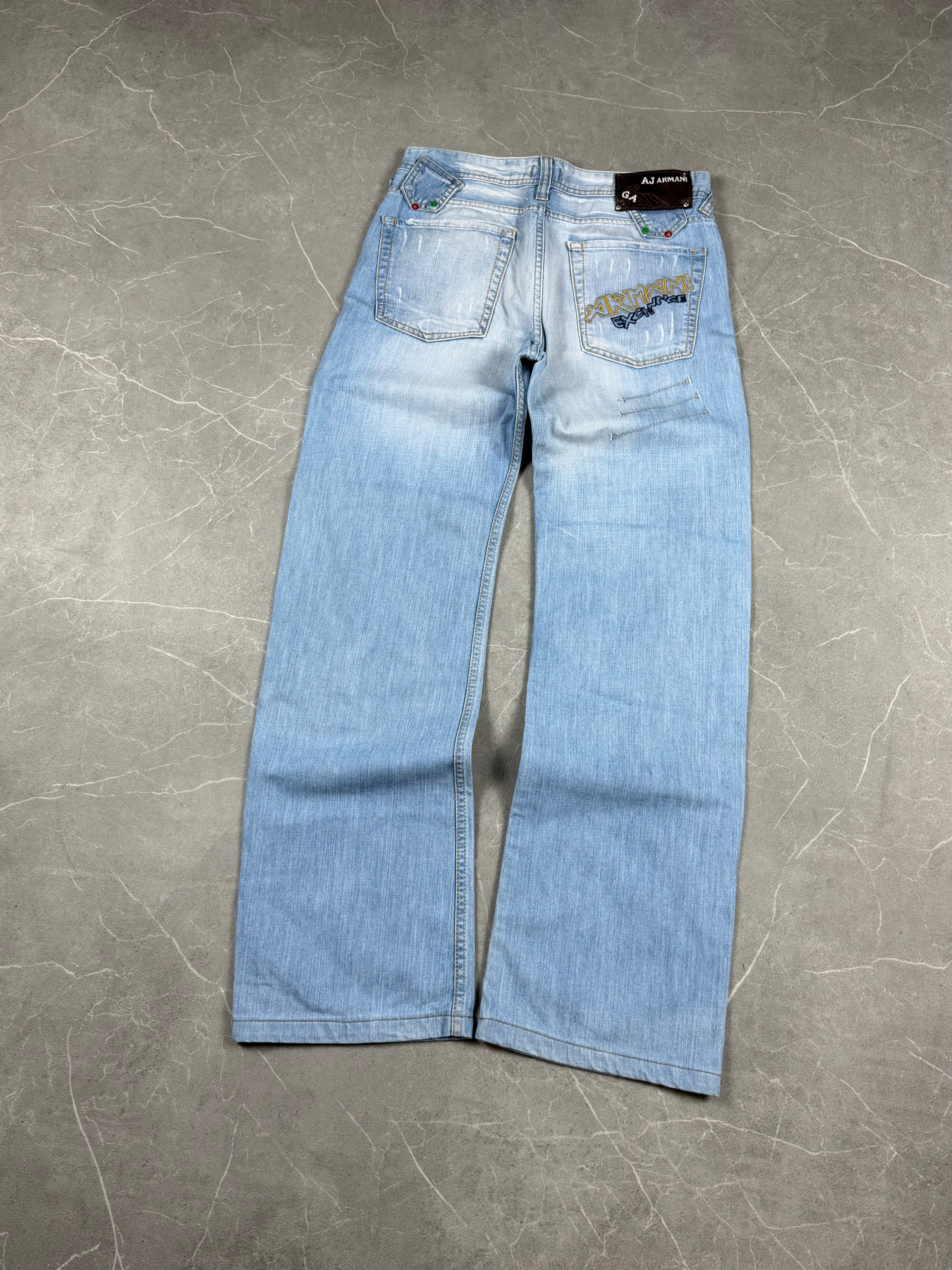 Vintage Armani Italia Bootcut Jeans (XS-S)
