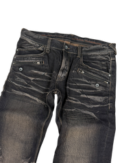 Crazy washed Bootcut Jeans (L)
