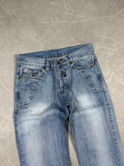 Armani Big Logo Straight Jeans (XS)