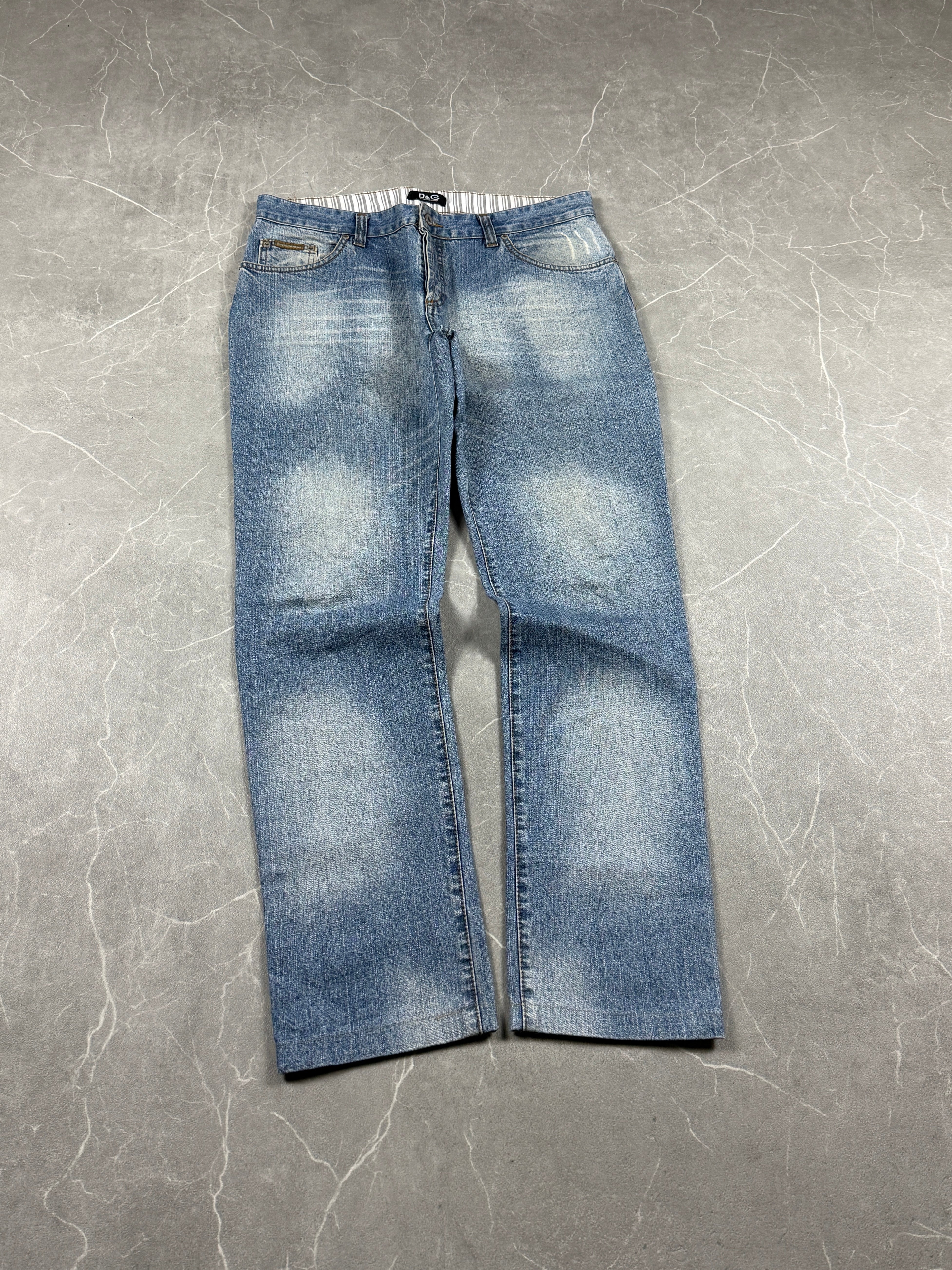Dolce Gabbana Big Logo Jeans (S)