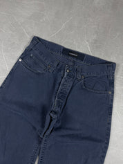 Armani Big Logo Baggy Jeans (S-M)