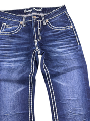 Camp David washed Bootcut Jeans (S)
