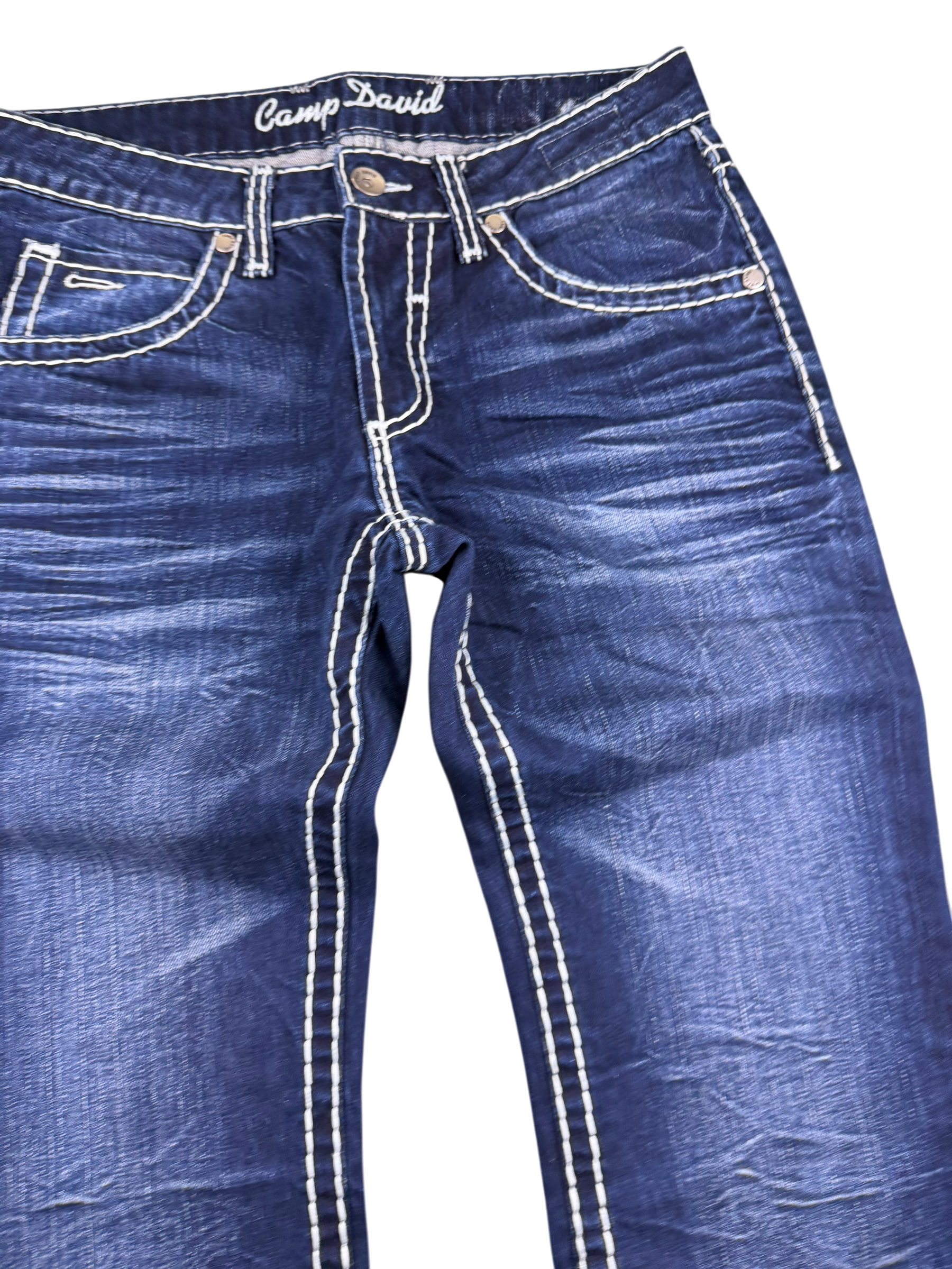 Camp David washed Bootcut Jeans (S)
