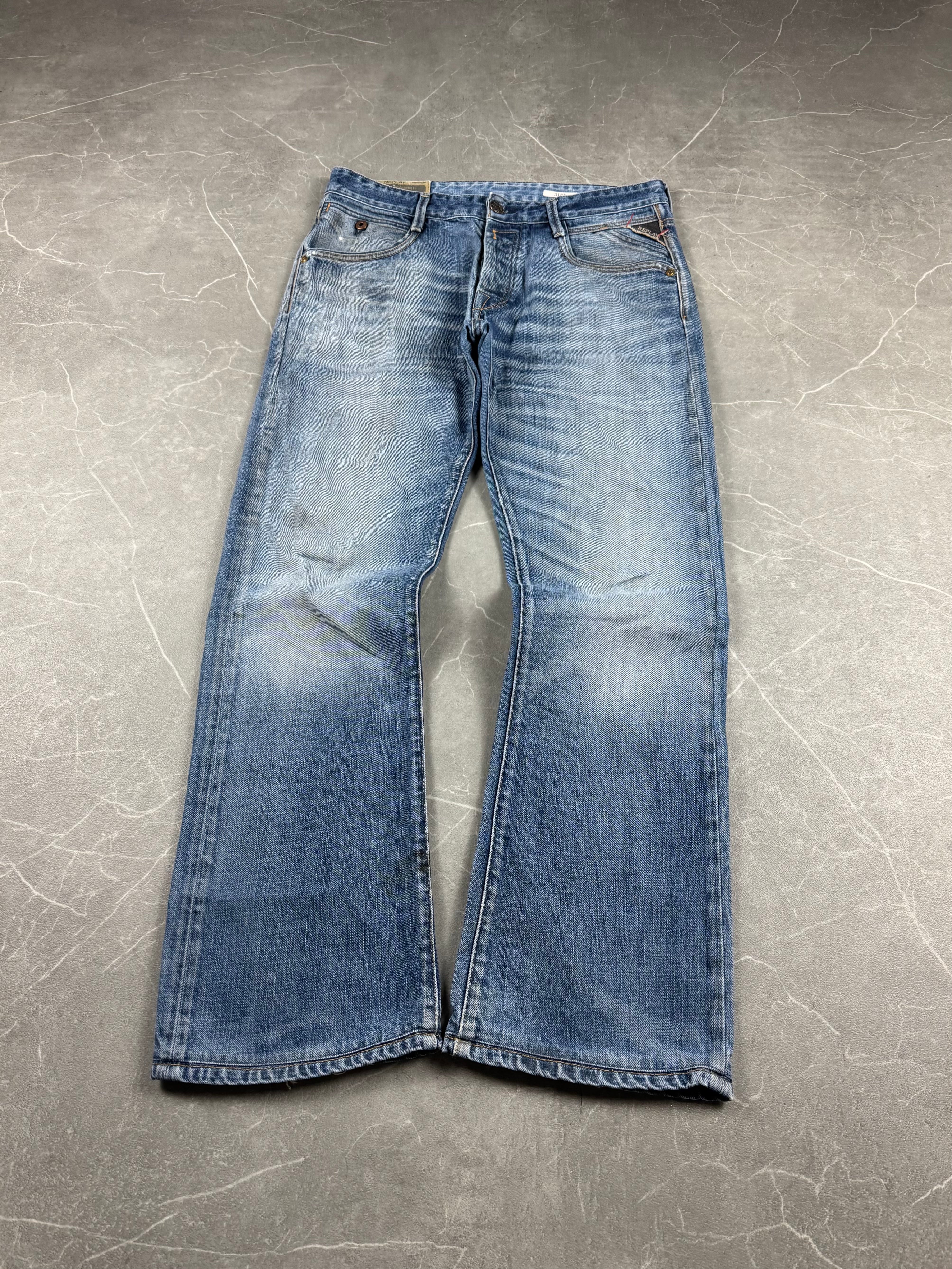 Vintage washed jeans (S)