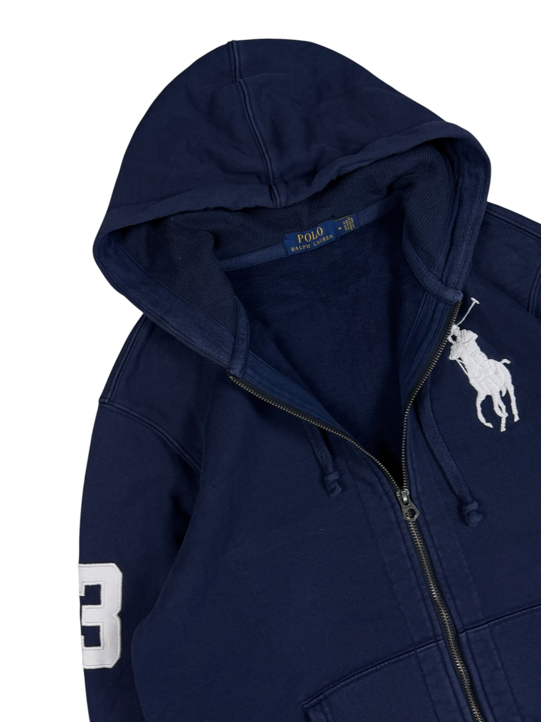 Ralph Lauren Big Pony Zip Hoodie (M)