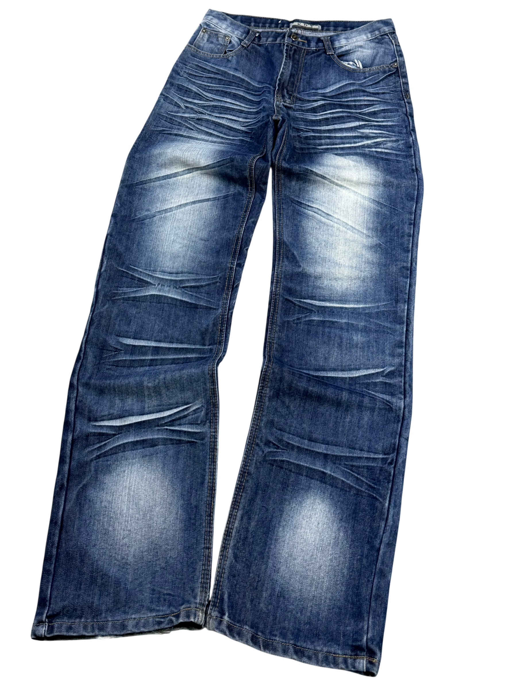 Crazy washed Straightfit Jeans (S)