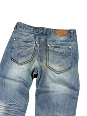 Washed Straight Fit Jeans (S)