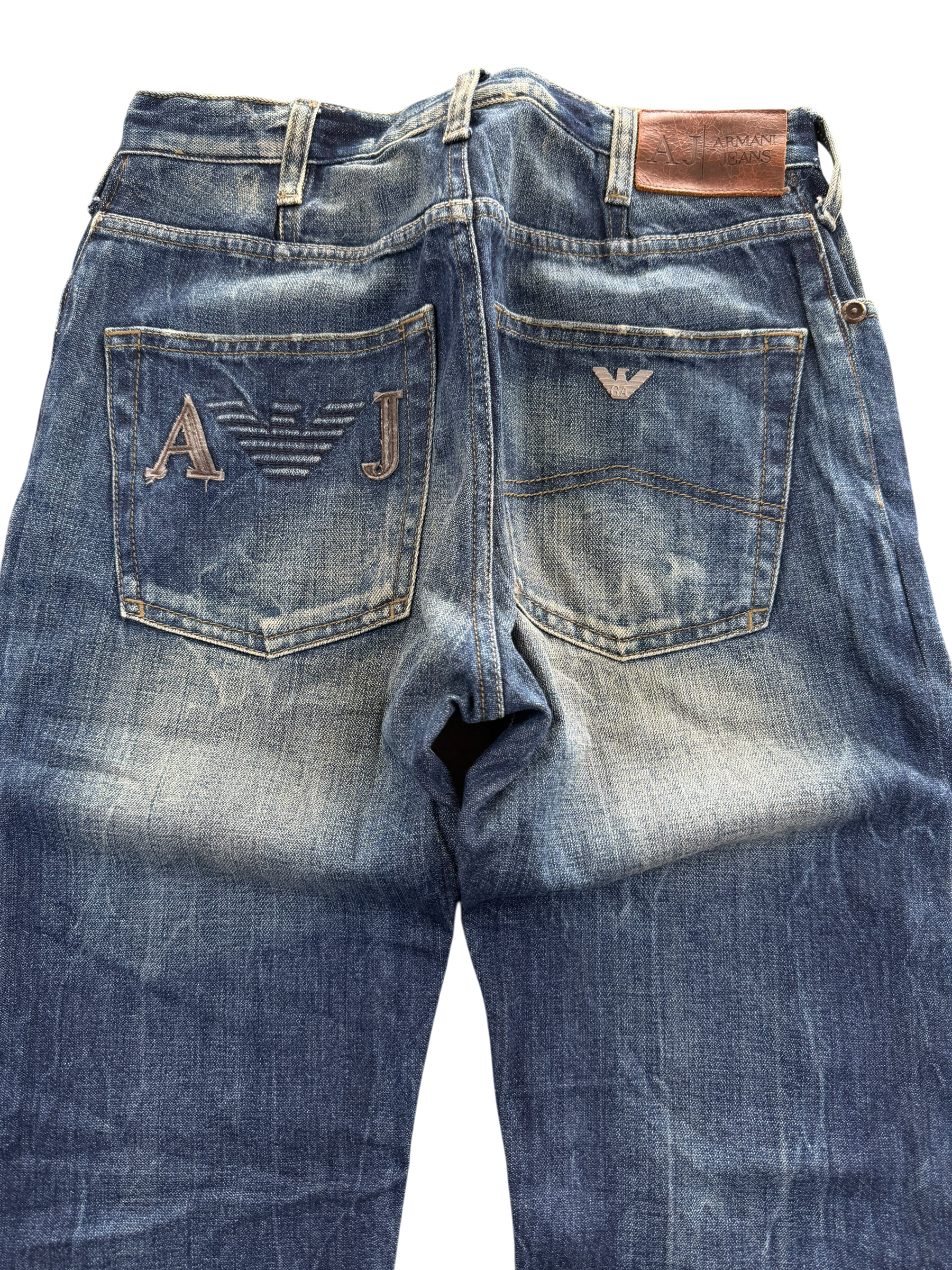 Armani Straightfit Logo Jeans (XS-S)