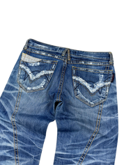 Washed Straightfit Jeans (XS)