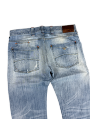 Armani vintage washed straight jeans (S)