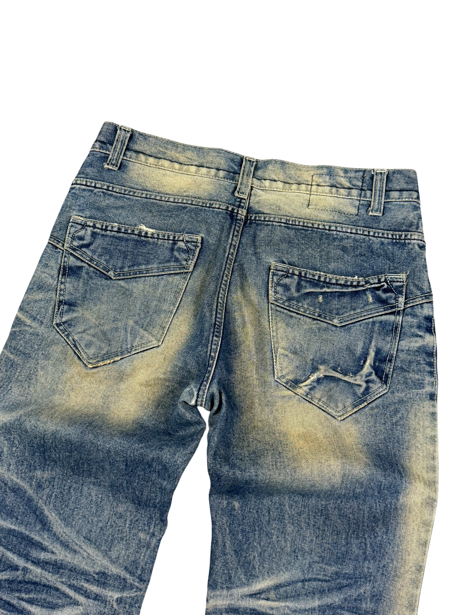 Sand washed Bootcut Jeans (S-M)