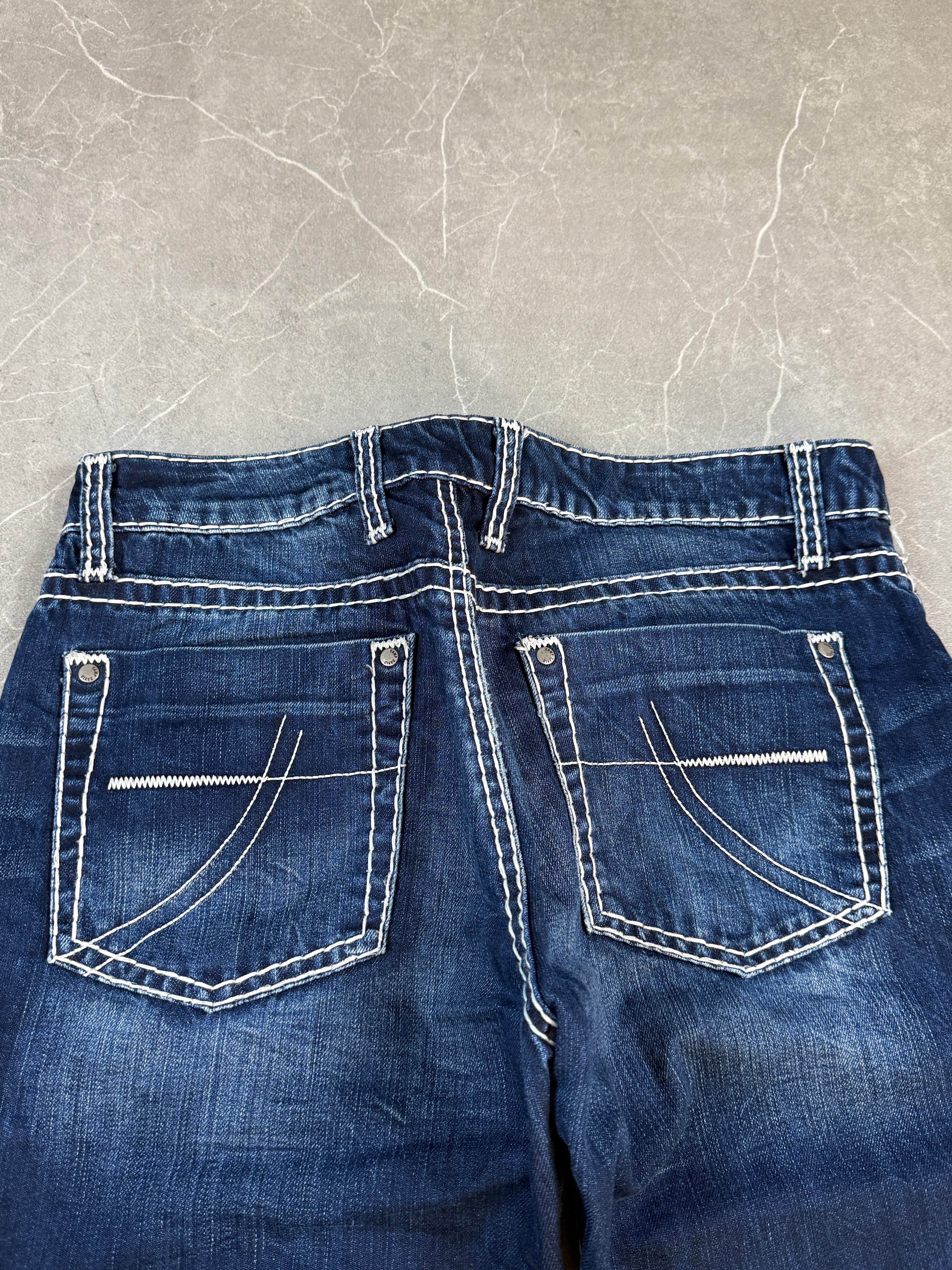 Vintage washed jeans (S)