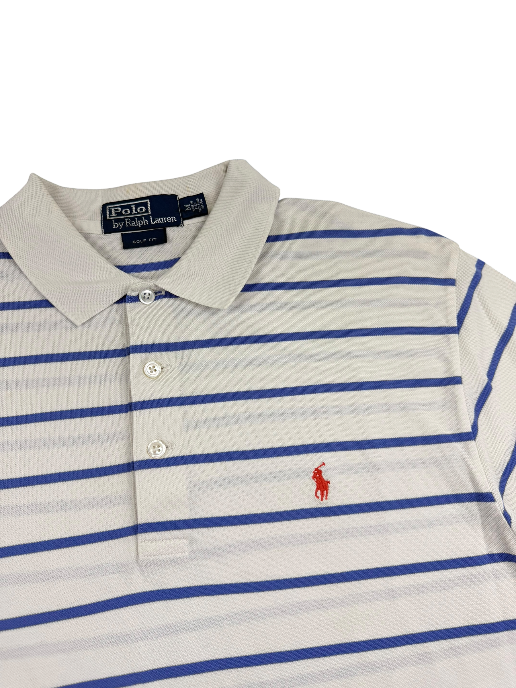 Ralph Lauren Striped Poloshirt (XL)