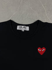 Comme des Garçons Play Small Red Heart Sweater (XXS)