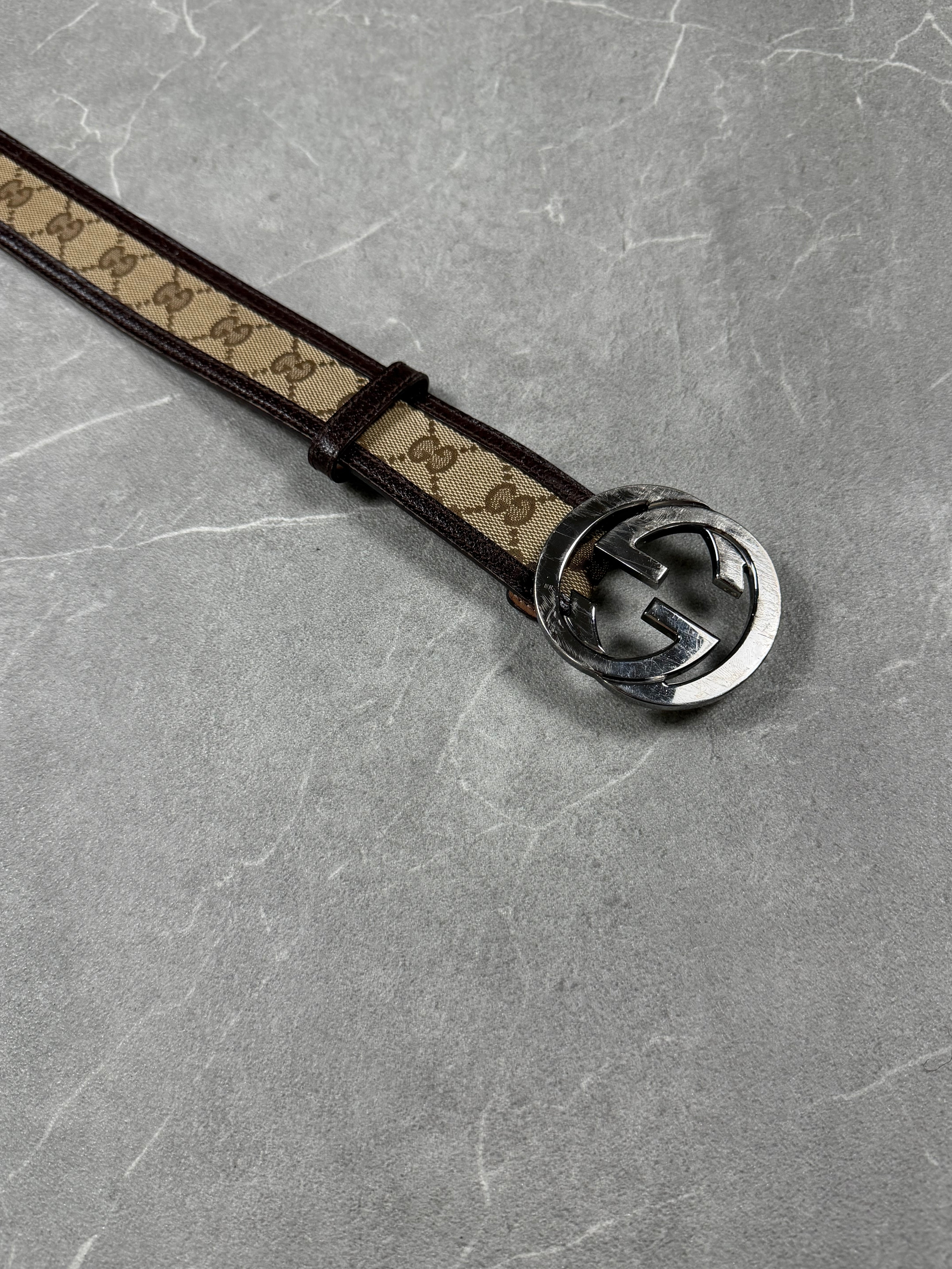 Gucci GG Monogramm Belt (95cm)