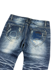 Ultra washed Straightfit Jeans (XS)
