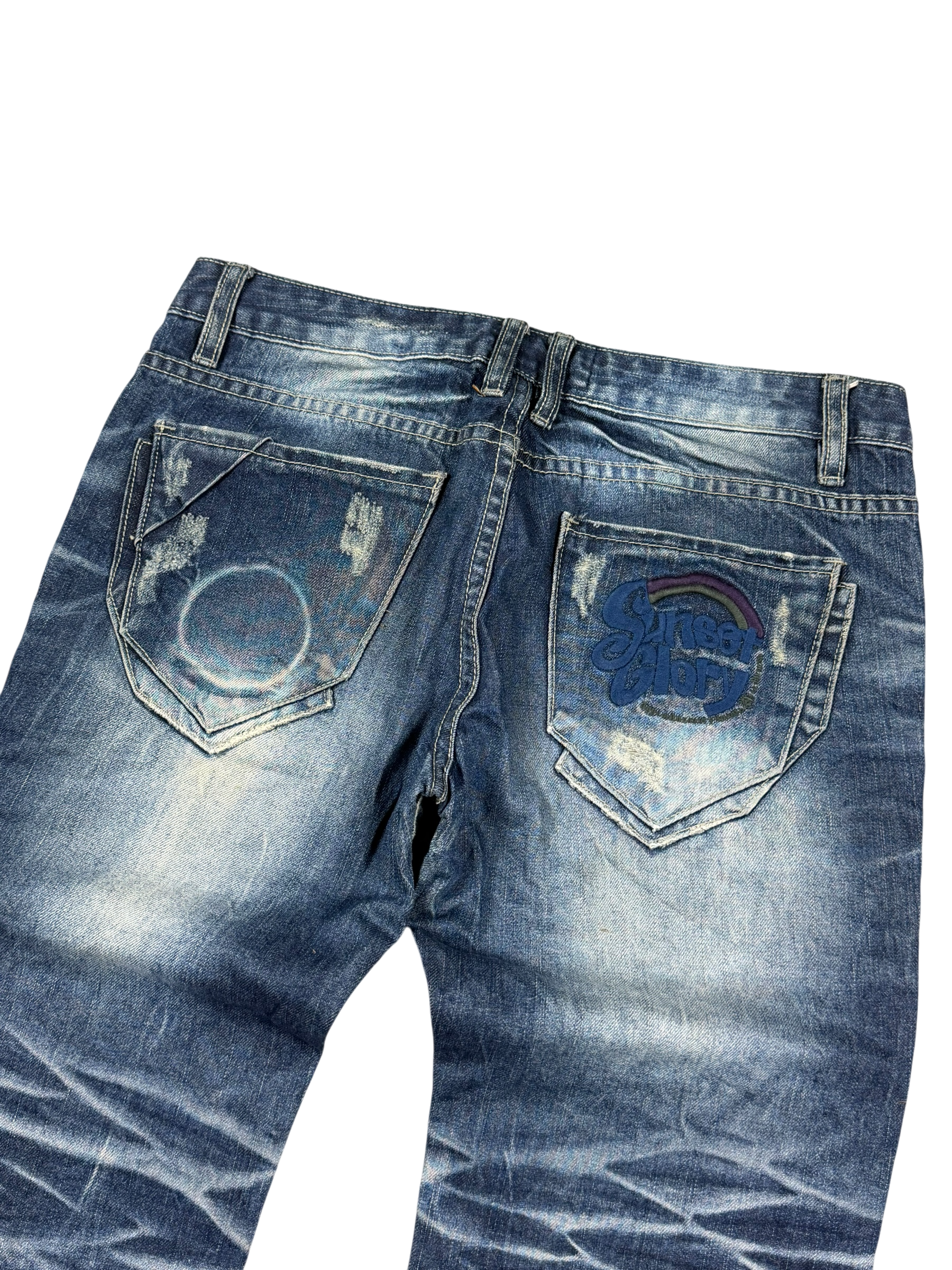 Ultra washed Straightfit Jeans (XS)