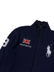 Ralph Lauren Big Pony Great Britian Zip Jacke (L)