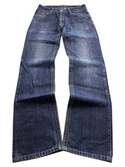 Vintage washed Straight Jeans (S)