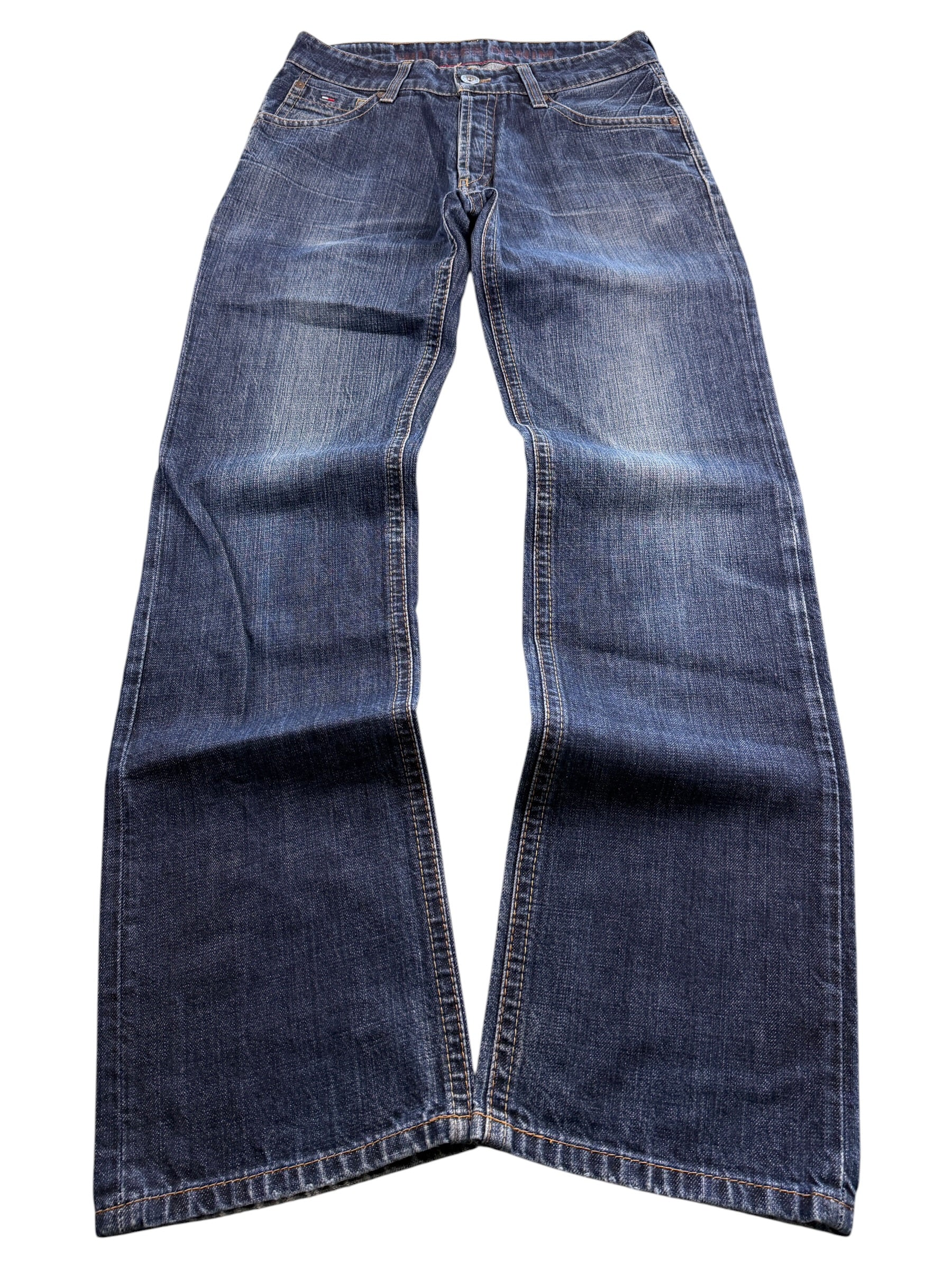 Vintage washed Straight Jeans (S)