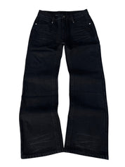 Black washed bootcut Jeans (S)