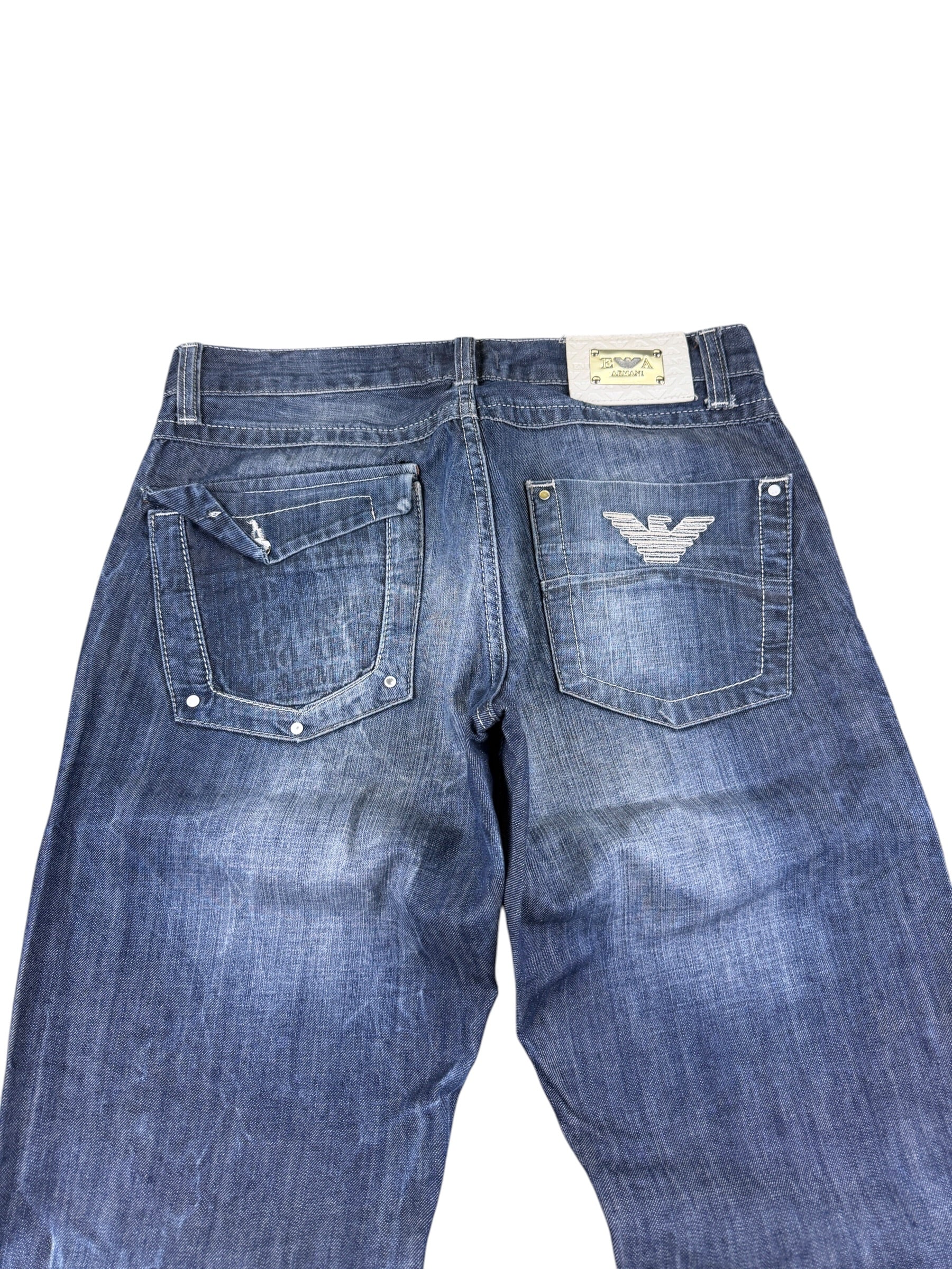 Armani vintage washed Slim Jeans (XS-S)