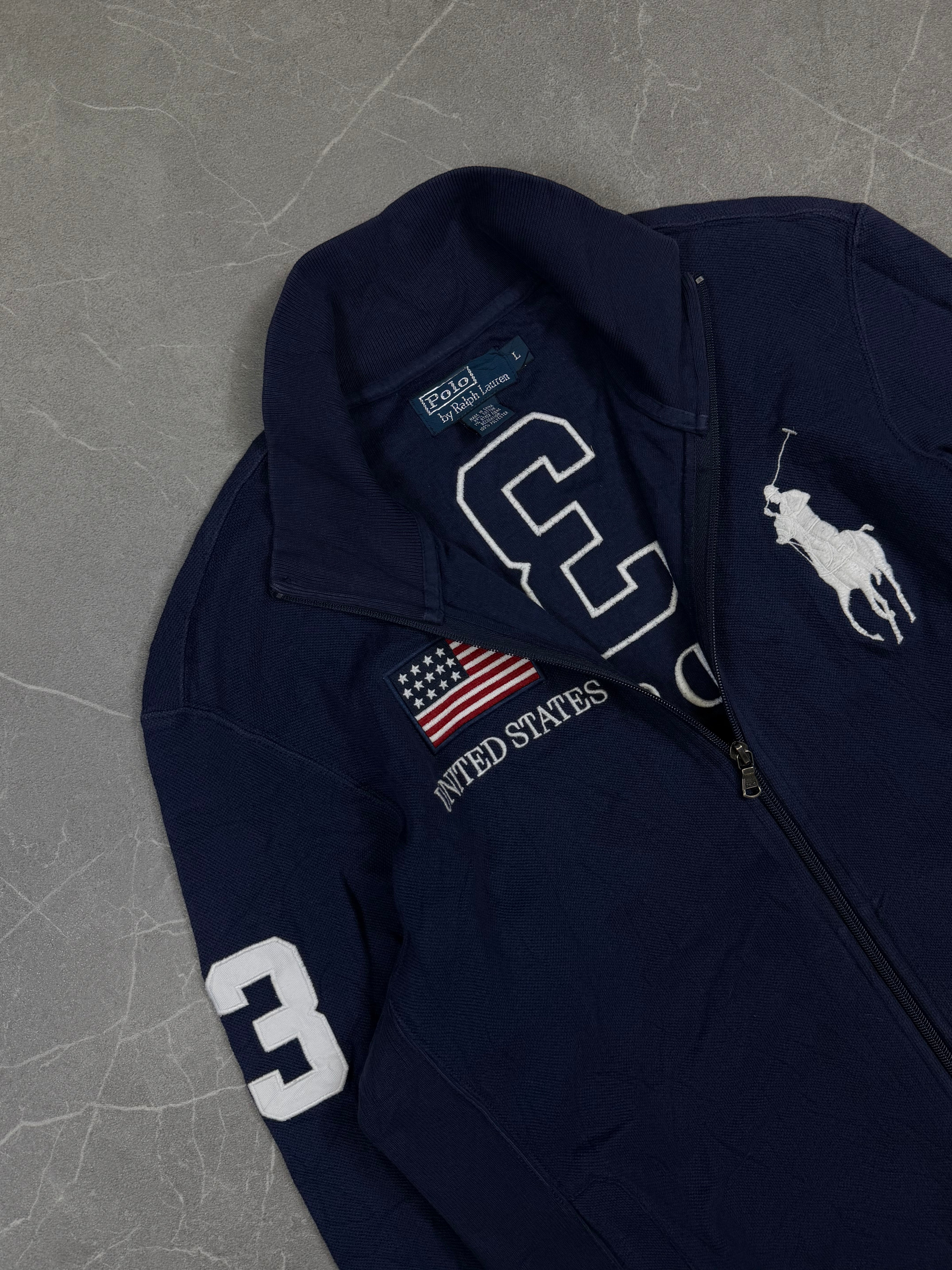 Ralph Lauren Big Pony USA Zipper (M)