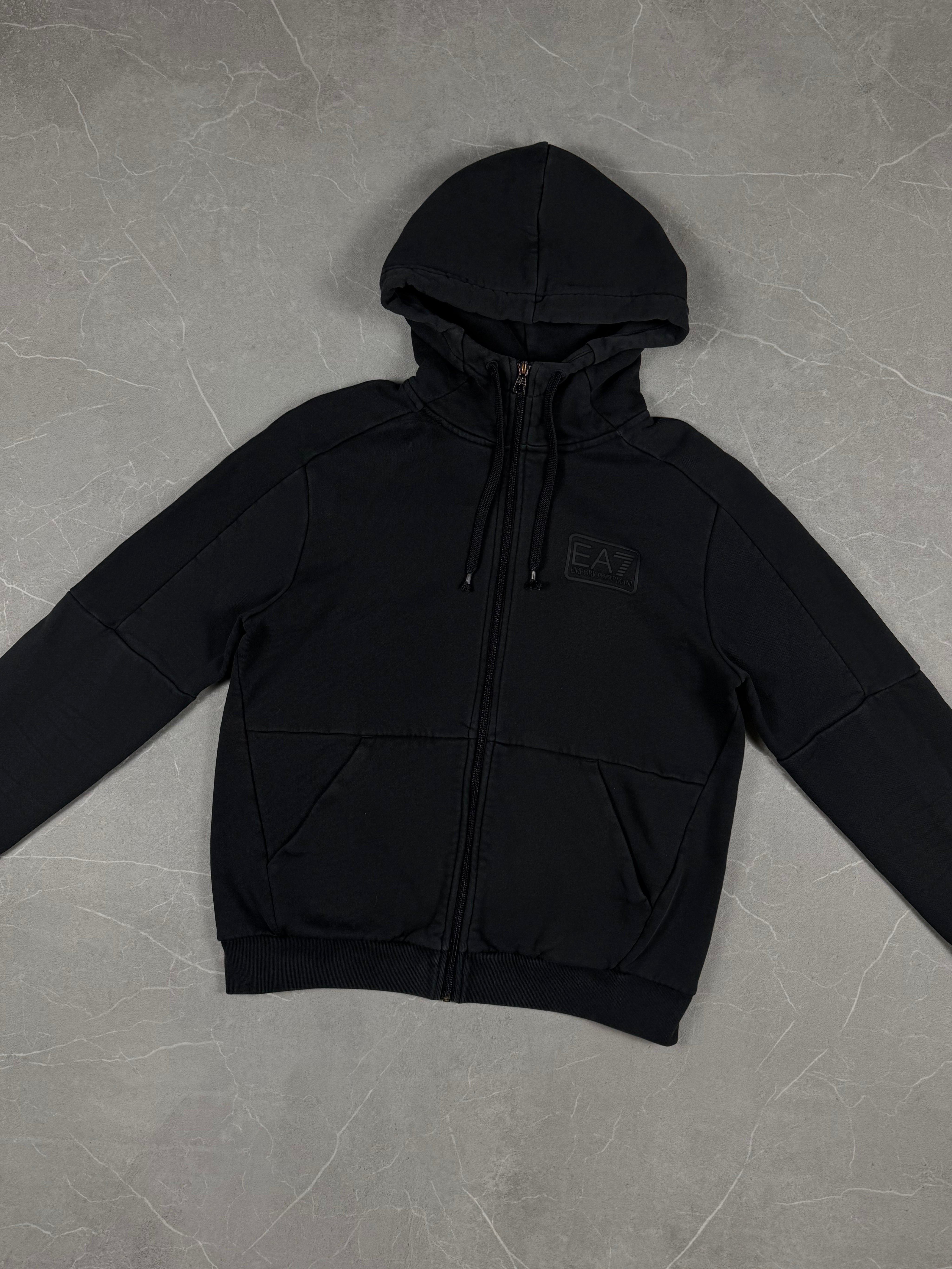 Armani EA7 Zipper Black on Black (M)