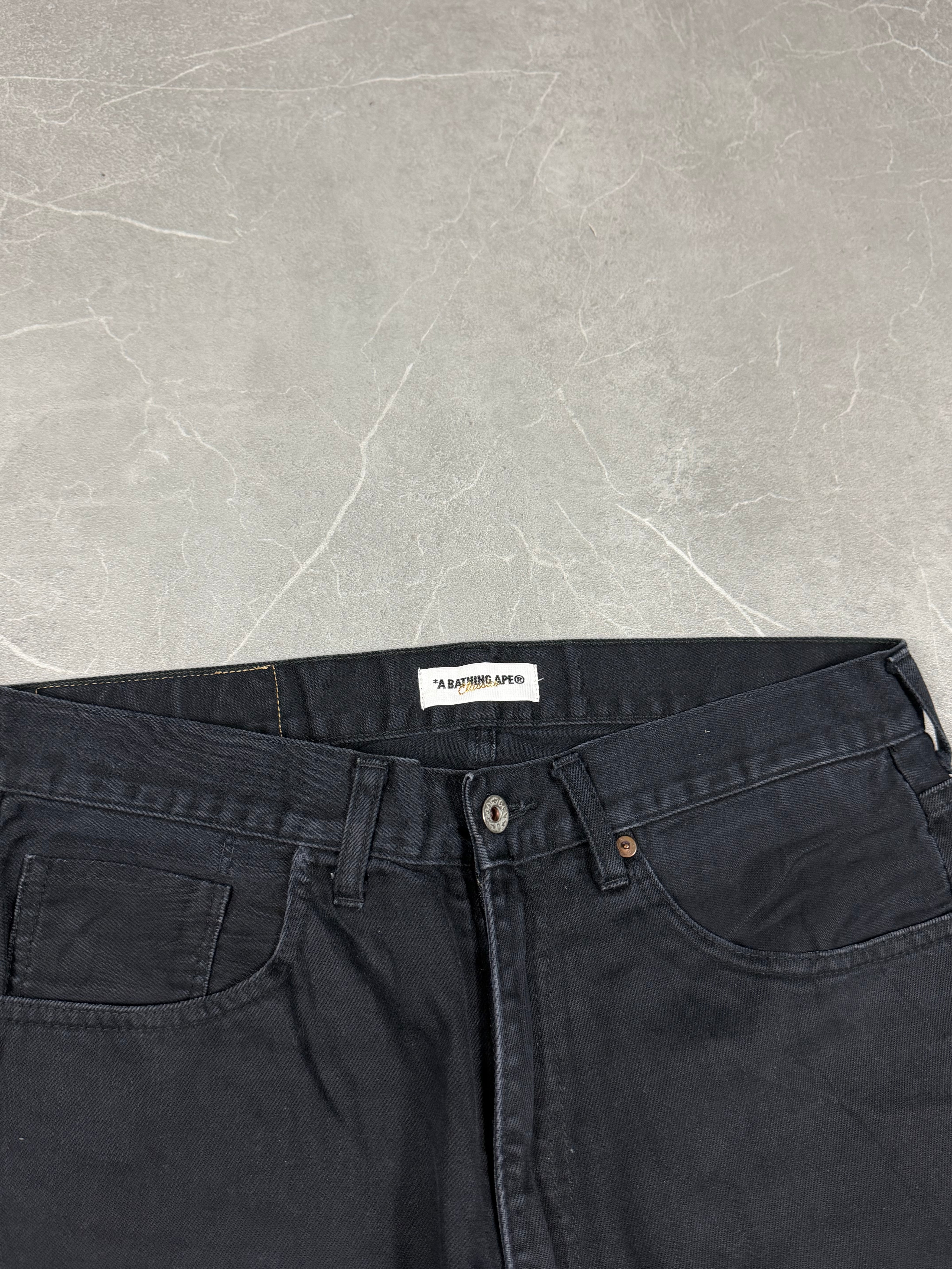 Rare Bape Logo Jeans (S)