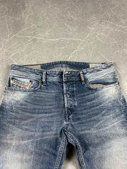 Diesel Bootcut washed Jeans (S)