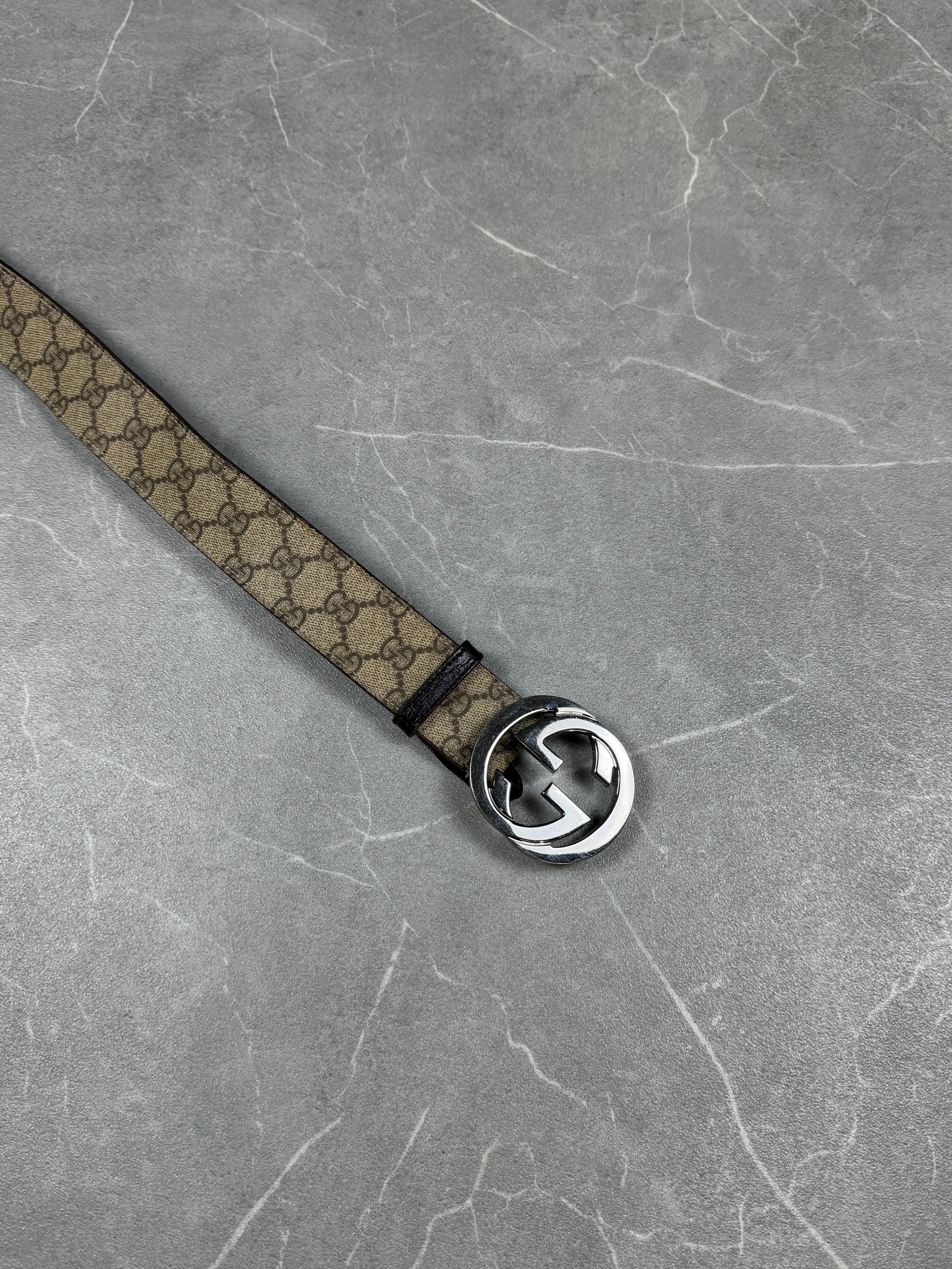 Gucci GG Monogramm Belt (95cm)