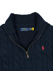 Ralph Lauren Knit Quarter Zip (L)