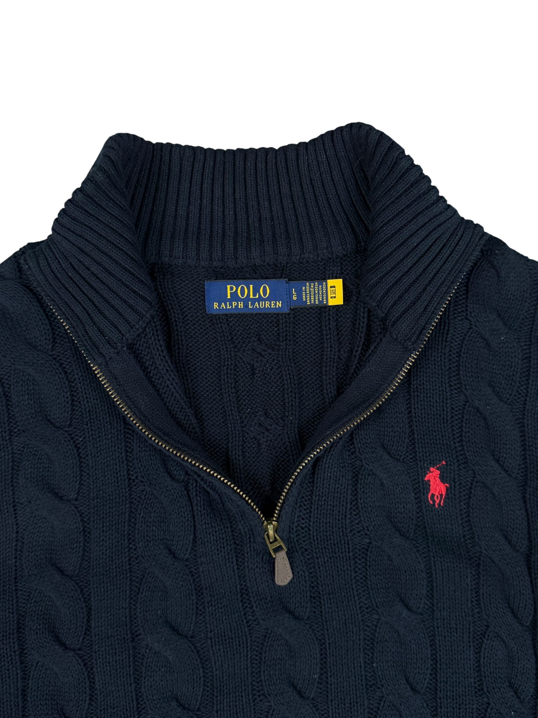 Ralph Lauren Knit Quarter Zip (L)