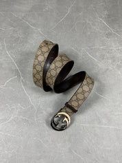Gucci GG Monogram Belt (110cm)