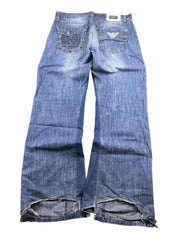 Armani Big Logo Bootcut Jeans (M-L)