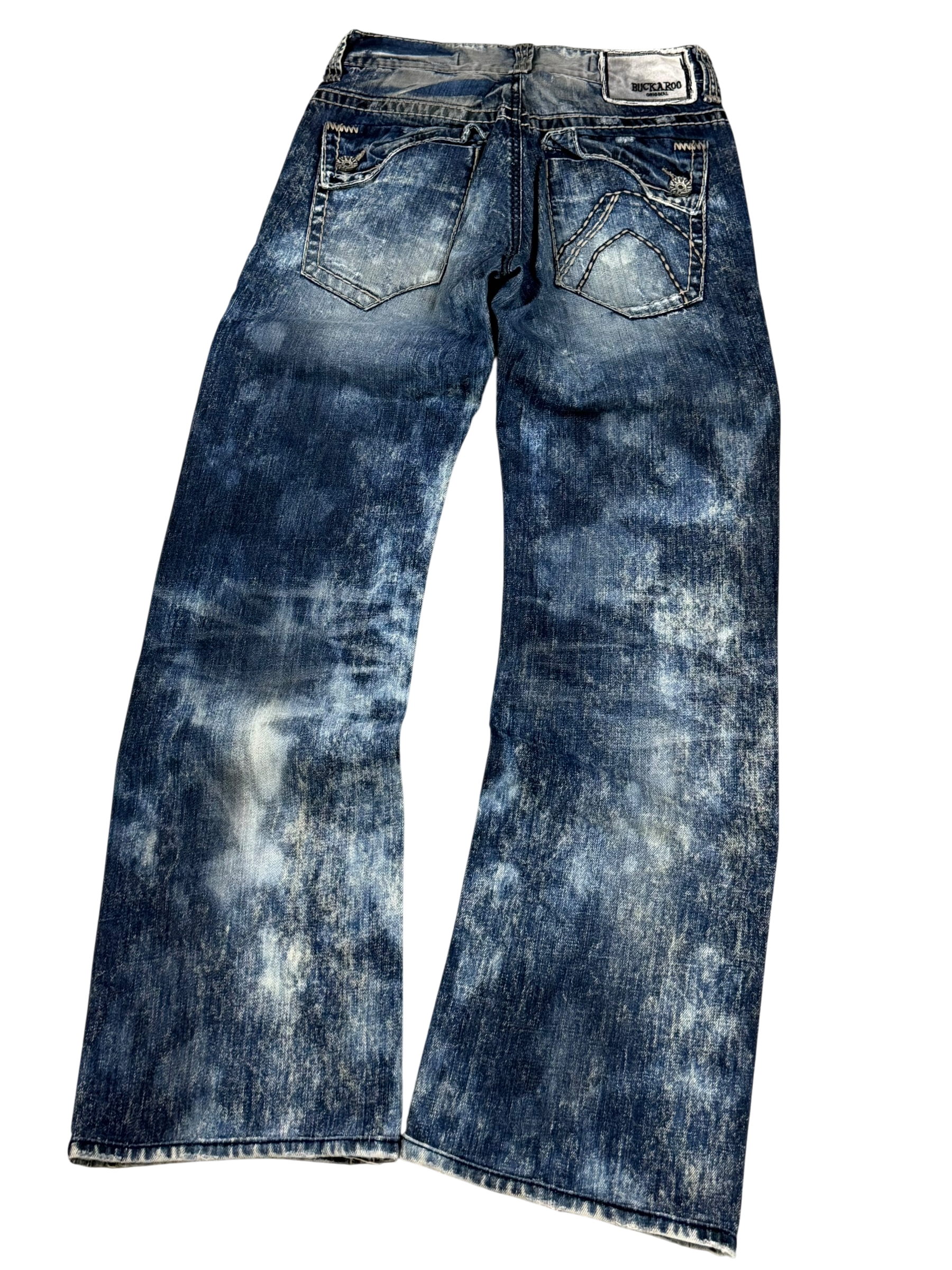 Crazy washed Straightfit Jeans (XS)