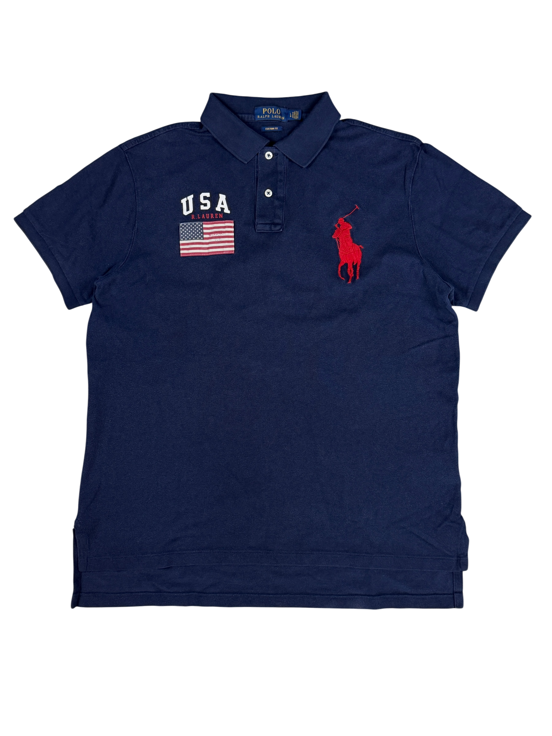 Ralph Lauren Big Pony USA slimfit Poloshirt (L)