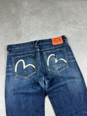 Evisu washed Jeans (L)